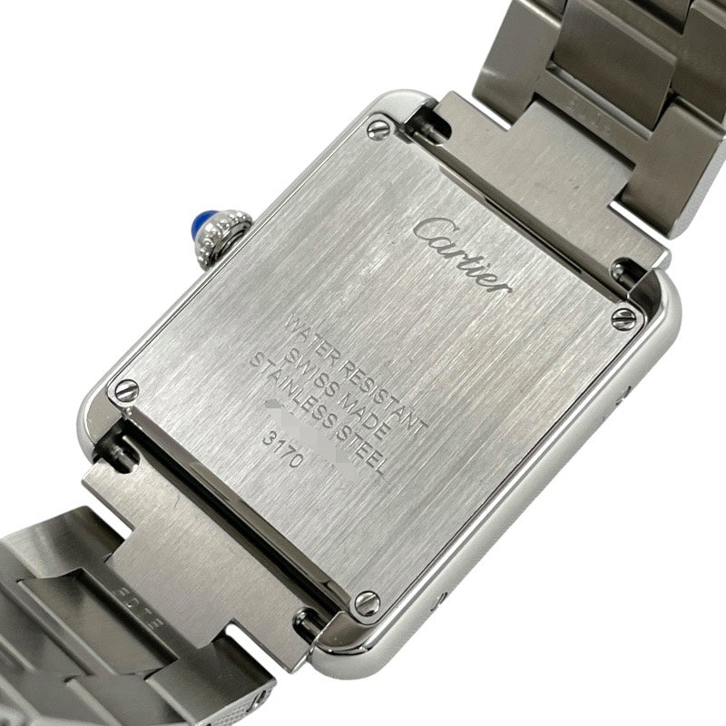 【CARTIER】カルティエ タンクソロSM W5200013 腕時計 ステンレススチール レディース クオーツ