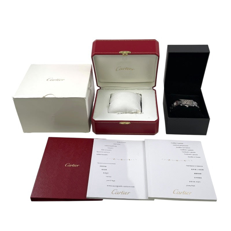 【CARTIER】カルティエ タンクソロSM W5200013 腕時計 ステンレススチール レディース クオーツ