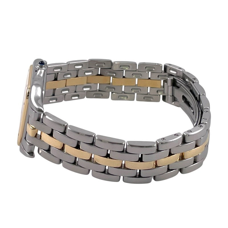 【CARTIER】カルティエ パンテールMM 1ロウ W25028B5 腕時計 SS/YG レディース クォーツ デイト メンズ