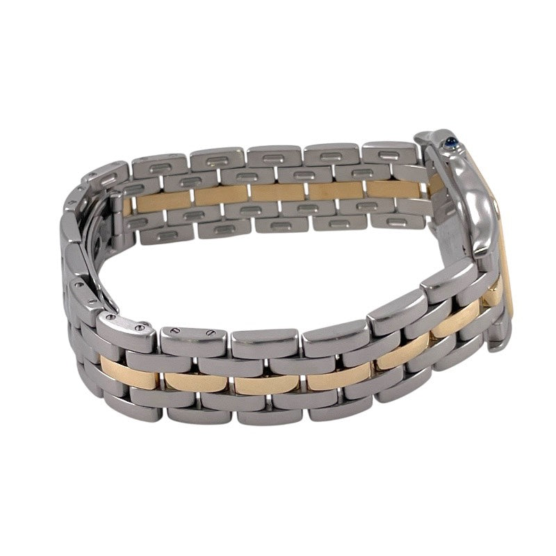 【CARTIER】カルティエ パンテールMM 1ロウ W25028B5 腕時計 SS/YG レディース クォーツ デイト メンズ