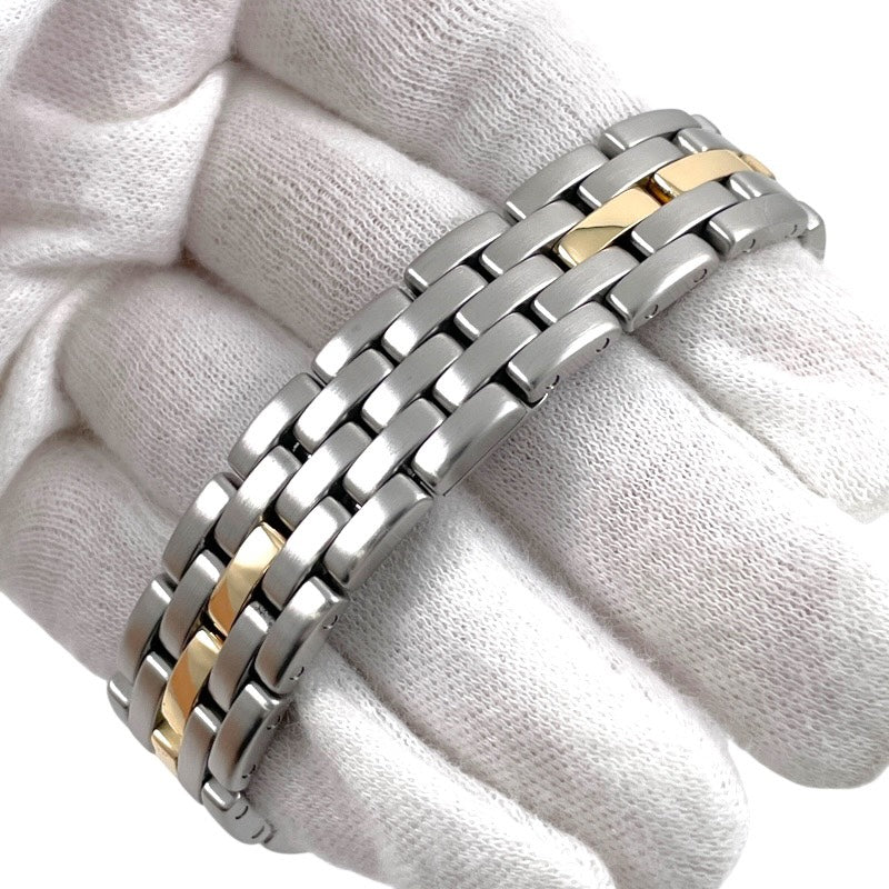 【CARTIER】カルティエ パンテールMM 1ロウ W25028B5 腕時計 SS/YG レディース クォーツ デイト メンズ