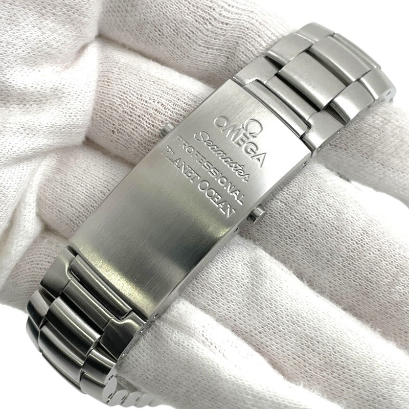 【OMEGA】オメガ シーマスター プラネットオーシャン 2201.51 腕時計 ステンレススチール メンズ 自動巻き 黒文字盤 コーアクシャル クロノメーター 600m
