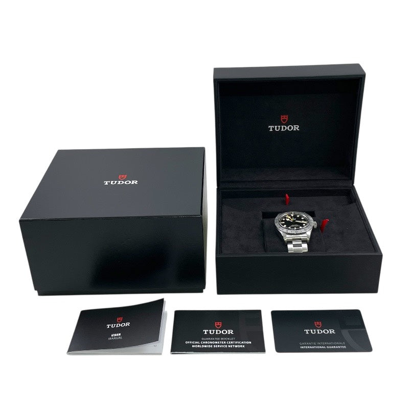 【TUDOR】チューダー ブラックベイ プロ 79470 腕時計 ステンレススチール メンズ 自動巻き 2022年ギャラ 黒文字盤