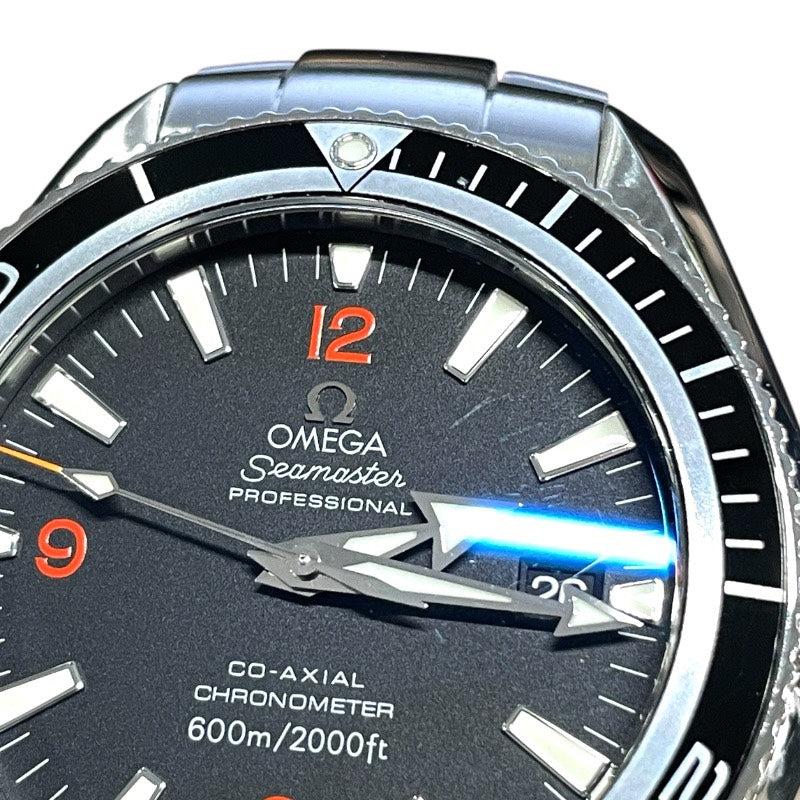 【OMEGA】オメガ シーマスター プラネットオーシャン 2201.51 腕時計 ステンレススチール メンズ 自動巻き 黒文字盤 コーアクシャル クロノメーター 600m
