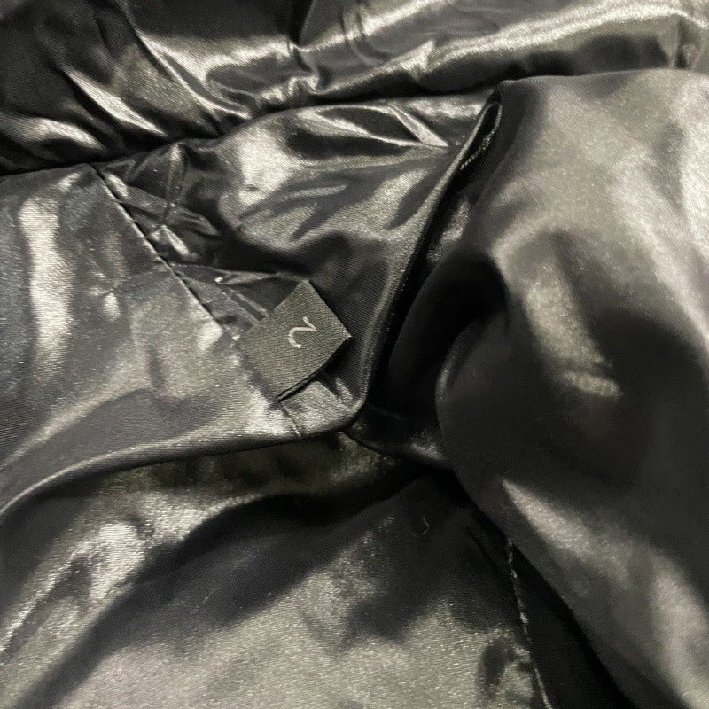 【MONCLER】モンクレール HERBE GIUBBOTTO J20931A00072 53132 ダウンジャケット レディース サイズ2 黒 ブラック 2024年製 美品