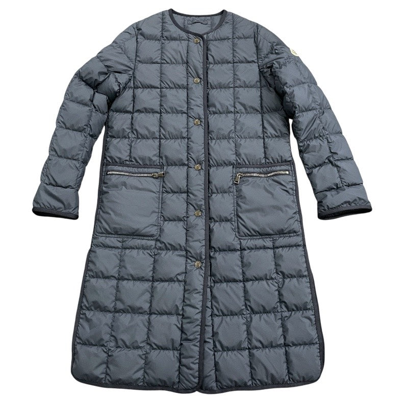 【MONCLER】モンクレール FAISAN GIUBBOTTO I20931C00017 54A81 ダウンジャケット レディース サイズ0 ダウンコート ネイビー 2023年製