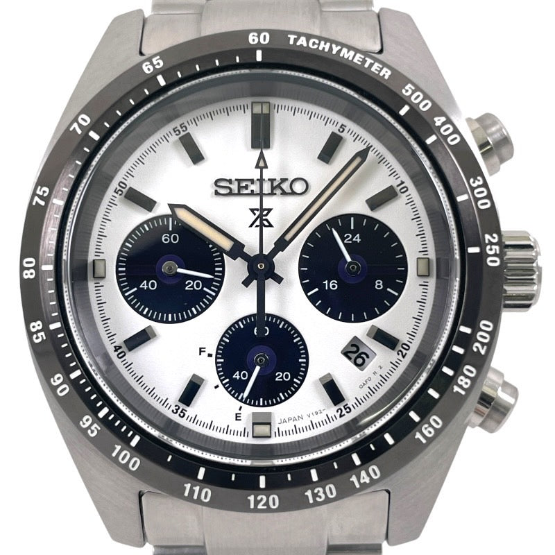 【SEIKO】セイコー プロスペックス　スピードタイマー SBDL085 腕時計 ステンレススチールメンズ ソーラー　クロノグラフ　V192-0AF0