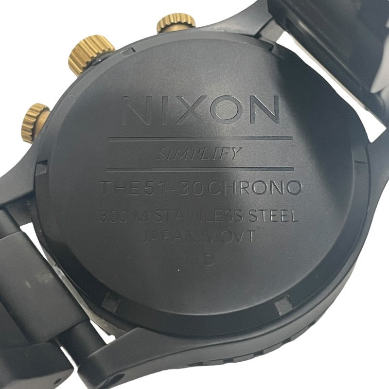 NIXON】ニクソン フィフティワンサーティ クロノ THE51-30CHRONO A0831041 腕時計 ステンレススチールメンズ ク