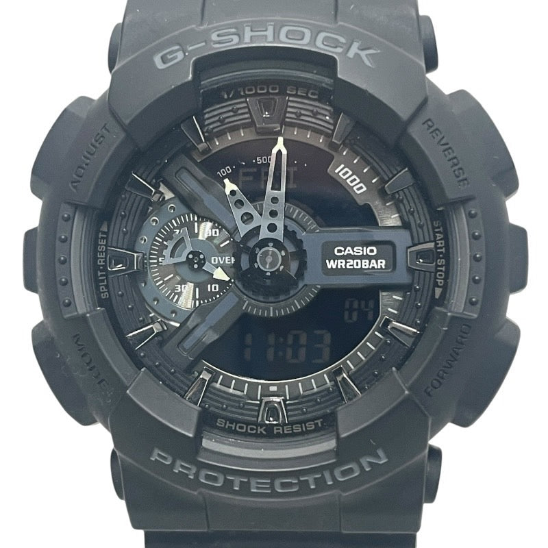 【CASIO】カシオ Gショック GA-110-1BJF 腕時計 樹脂系 メンズ クオーツ デジアナ