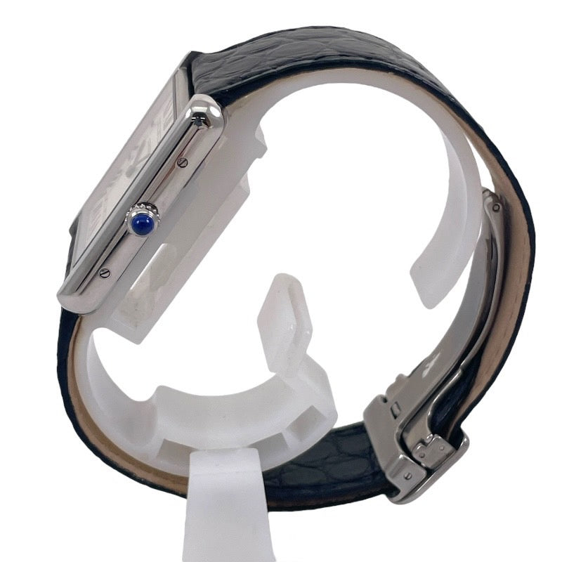 CARTIER カルティエ タンクソロLM W1018355  腕時計 ステンレススチール　クォーツ【中古】 メンズ