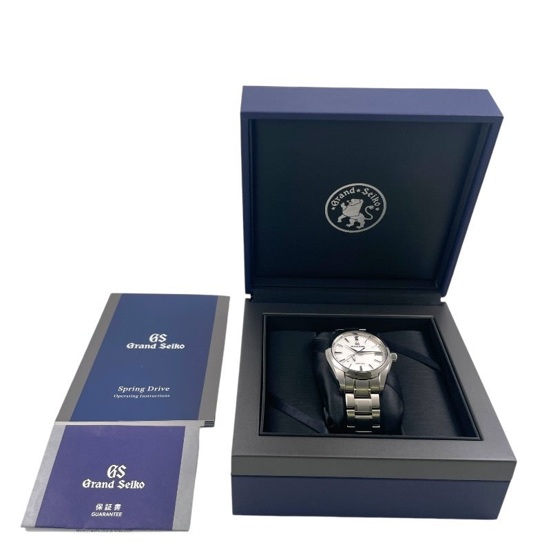 【中古】【Grand Seiko】グランドセイコー スプリングドライブ SBGA211 9R65-0AE0 腕時計 チタン メンズ 自動巻き