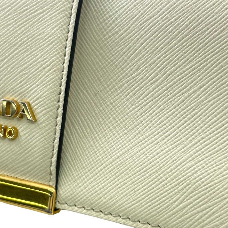 【中古】【PRADA】プラダ ショルダーバッグ 1BD298 レザーレディース