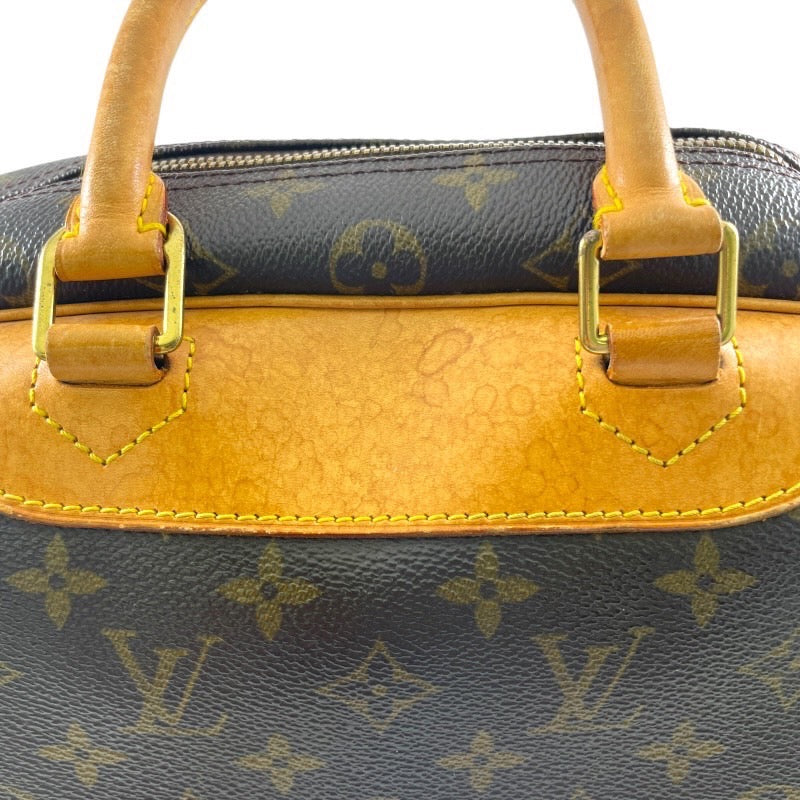 LOUIS VUITTON】ルイ・ヴィトン ドーヴィル M47270 ハンドバッグ モノグラムキャンバスユニセックス モノグラム トートバ