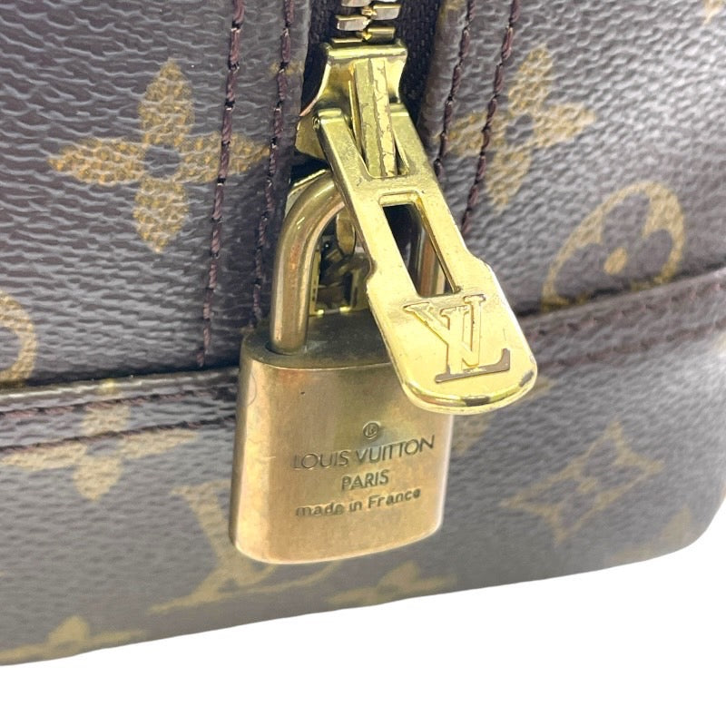 【LOUIS VUITTON】ルイ・ヴィトン ドーヴィル M47270 ハンドバッグ モノグラムキャンバスユニセックス モノグラム トートバッグ