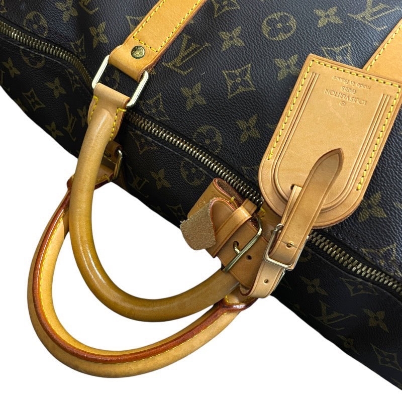 【LOUIS VUITTON】ルイ・ヴィトン キーポル・バンドリエール50 M41416 ハンドバッグ モノグラムキャンバスユニセックス モノグラム  ボストン 2WAY 旅行バッグ