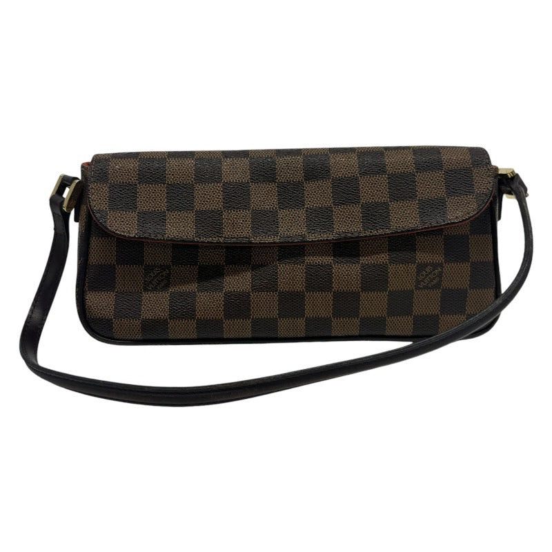 【LOUIS VUITTON】ルイ・ヴィトン レコレータ N51299 ショルダーバッグレディース ダミエ　セミショルダー　ハンドバッグ　ブラウン