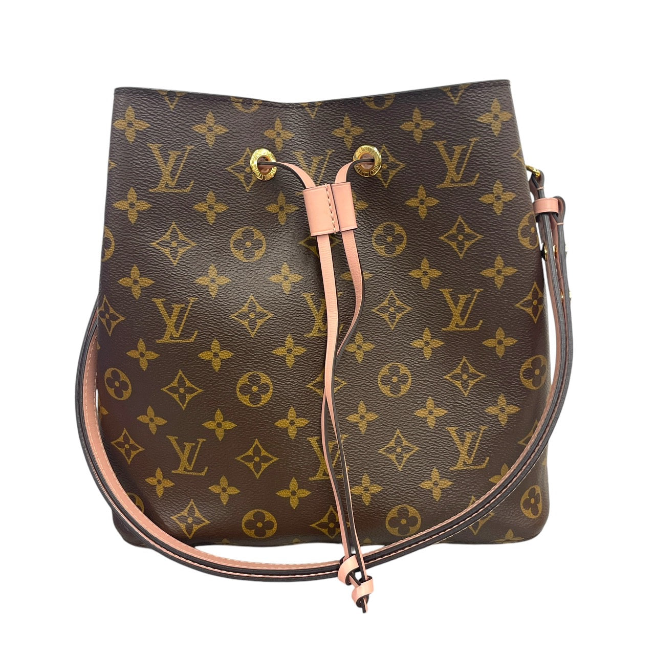 LOUIS VUITTON】ルイ・ヴィトン ネオ・ノエ M44022 ショルダーバッグレディース ネオノエ モノグラム ピンク 巾着バッグ