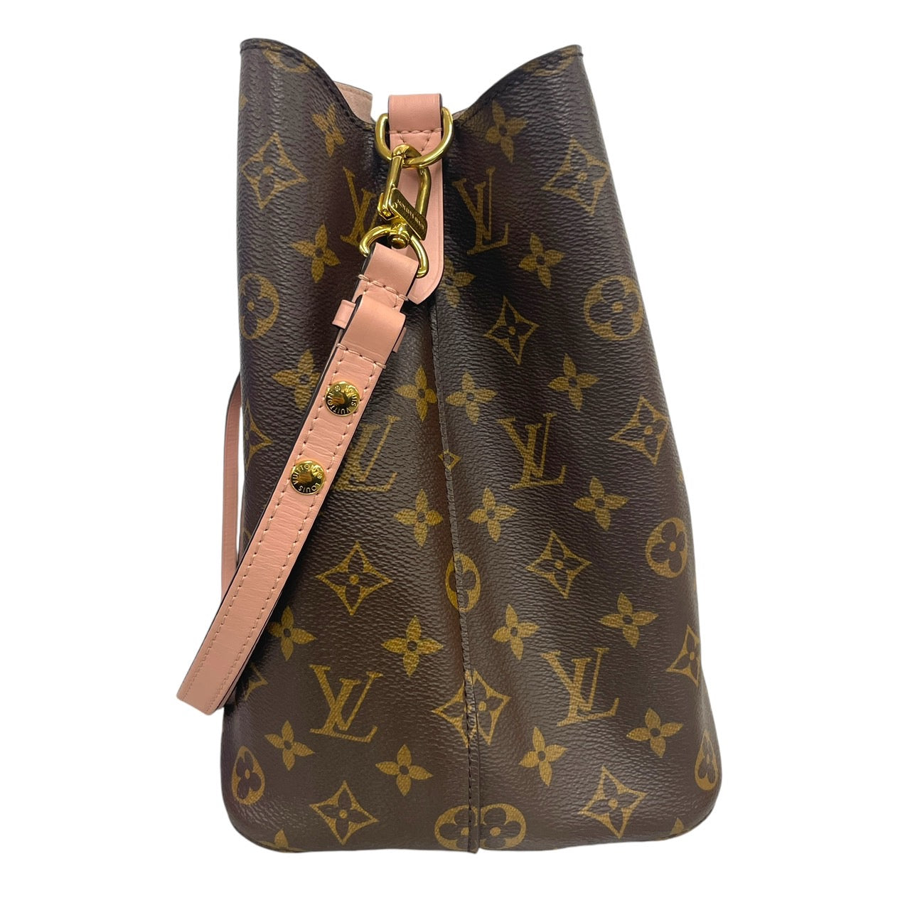 【LOUIS VUITTON】ルイ・ヴィトン ネオ・ノエ M44022 ショルダーバッグレディース ネオノエ　モノグラム　ピンク　巾着バッグ