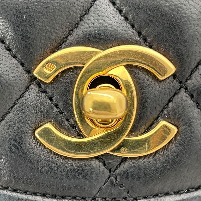 【CHANEL】シャネル マトラッセ22 ショルダーバッグ ラムスキン レディース ターンロック ココマーク フラップ チェーンショルダー ヴィンテージ