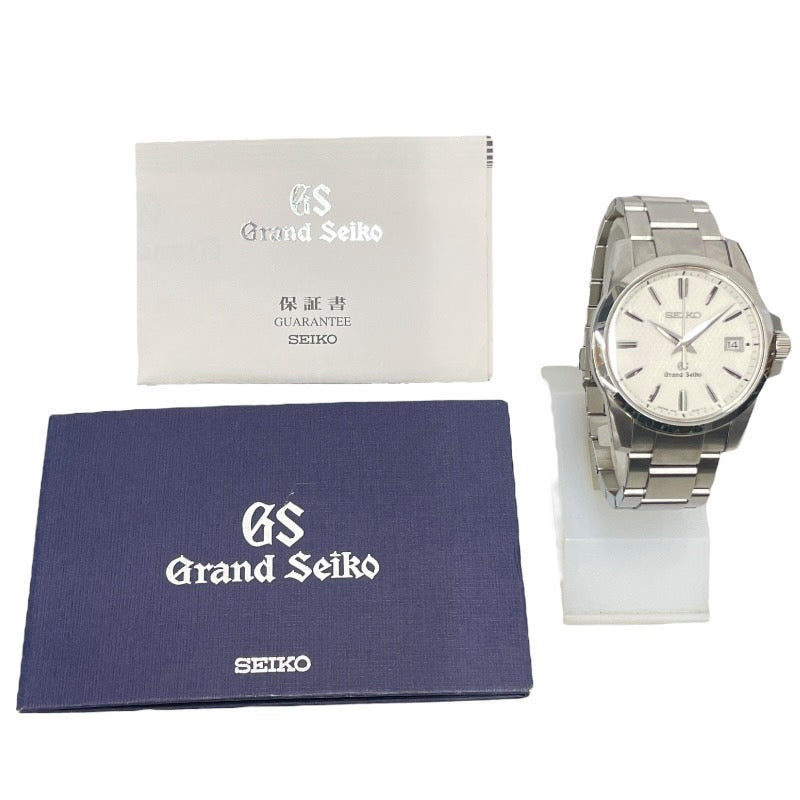 【Grand Seiko】グランドセイコー 9F62-0AA1 SBGX053 腕時計 ステンレスメンズ デイト SS/SS