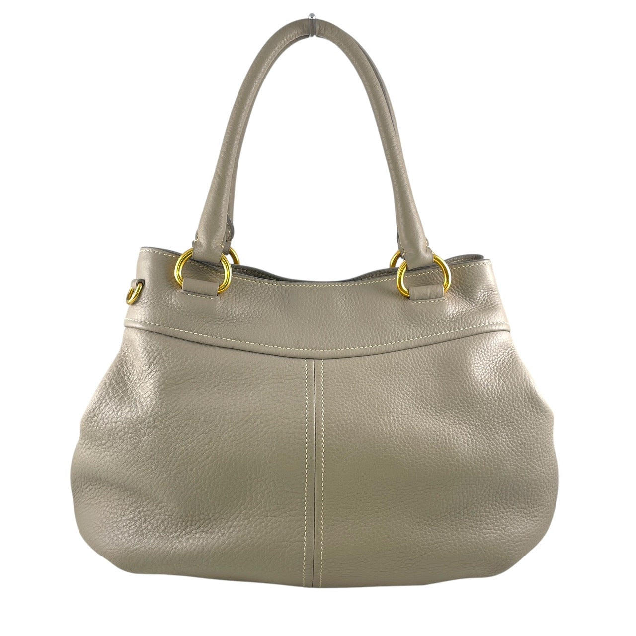 【PRADA】プラダ VIT.DAINO BN1777 トートバッグ レザー レディース 2way ショルダーバッグ グレー ロゴ 斜め掛け POMICE