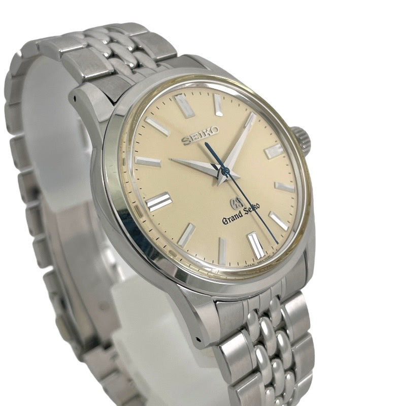 【Grand Seiko】グランドセイコー 9S64-00A0 SBGW035 腕時計 ステンレススチールメンズ メカニカル アイボリー文字盤 手巻き