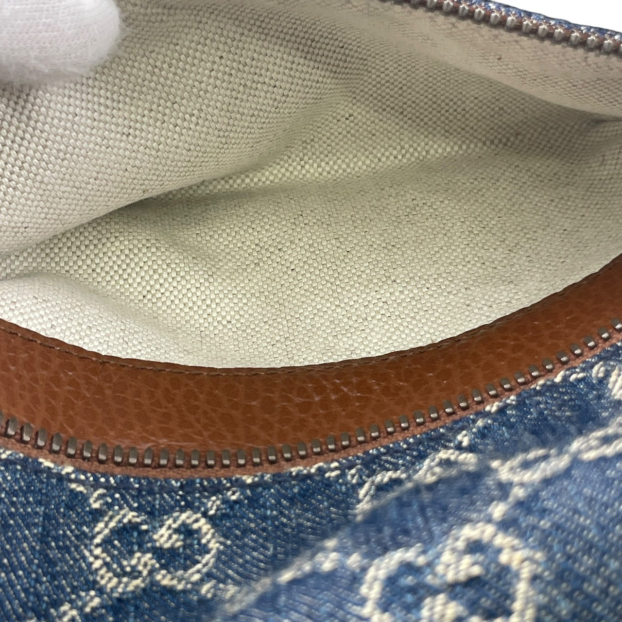【GUCCI】グッチ 682933 ウエストバッグ デニム ユニセックス ウエストポーチ ボディバッグ GG ブルー/ブラウン メンズ レディース