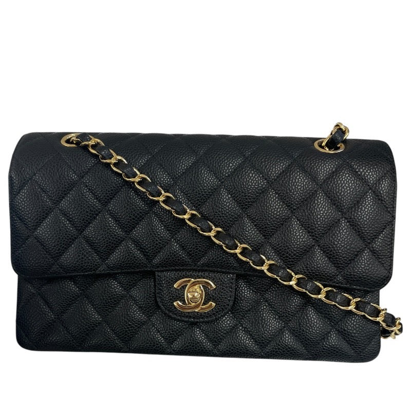 【CHANEL】シャネル マトラッセ クラシック ハンドバッグ A01112 ショルダーバッグレディース チェーンショルダー マトラッセ25 黒