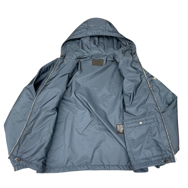 【PRADA】プラダ 中綿ジャケット SGM242 ナイロンジャケット ナイロン メンズ ジップアップ パーカー フード サイズL