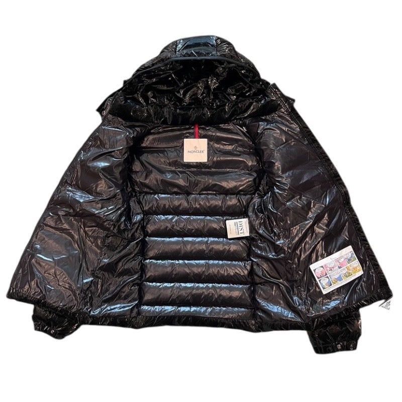 【中古】【MONCLER】モンクレール バディ BADY GIUBBOTTO ダウンジャケットキッズ 14A 14anni 164cm 黒 ブラック