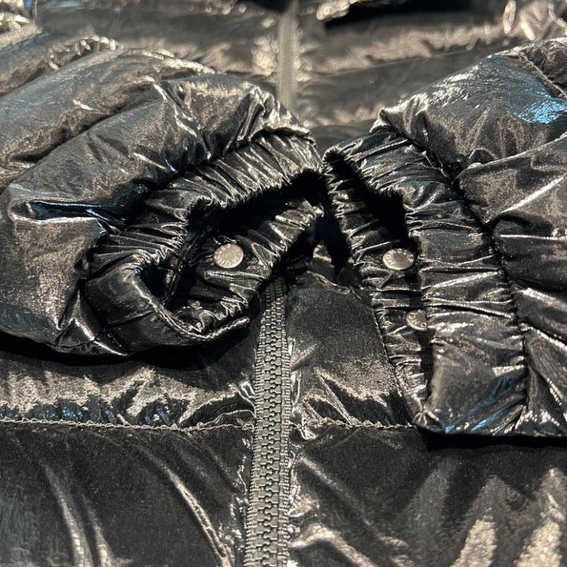 【中古】【MONCLER】モンクレール バディ BADY GIUBBOTTO ダウンジャケットキッズ 14A 14anni 164cm 黒 ブラック