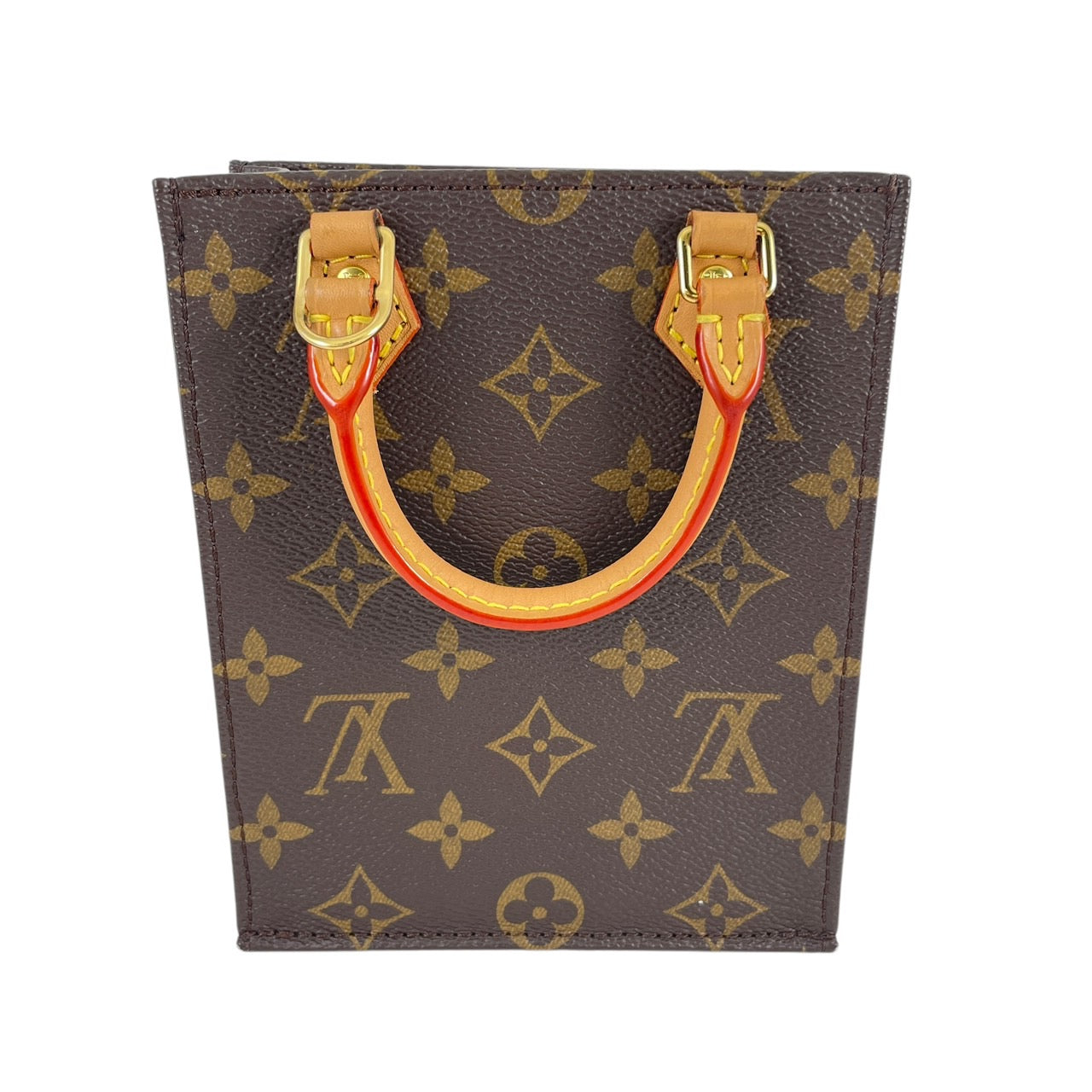 【LOUIS VUITTON】ルイ・ヴィトン プティット・サックプラ M81295 ショルダーバッグ レザーレディース モノグラム ポシェット  2way ハンドバッグ