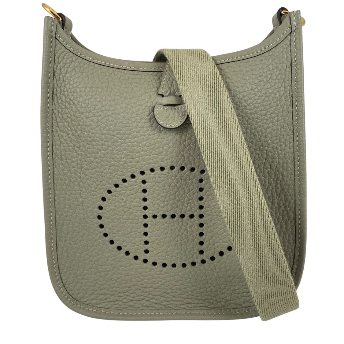 【HERMES】エルメス エヴリンTPM ショルダーバッグ トリヨンクレマンス レディース セージ B刻印(2023年) ポシェット