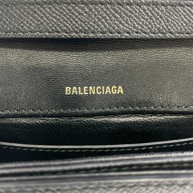 【BALENCIAGA】バレンシアガ ヴィル 550639 ショルダーバッグ レザーレディース VILLE DAY デイバッグ クロスボディ ブラック 黒