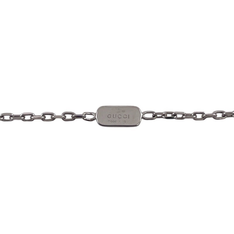 グッチ ネックレスチョーカーロゴ K18 人気【GUCCI 直営店】グッチ ロゴ レザー ネックレス チョーカー