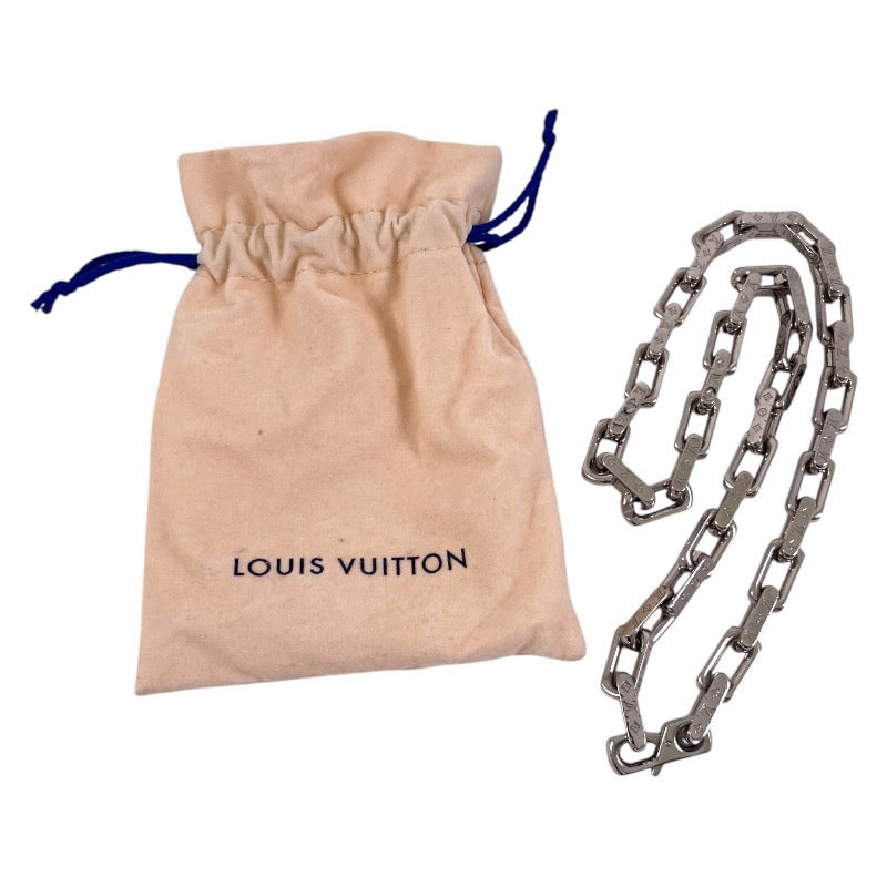 【LOUIS VUITTON】ルイ・ヴィトン コリエ チェーン モノグラム M64196 ネックレスメンズ 鎖