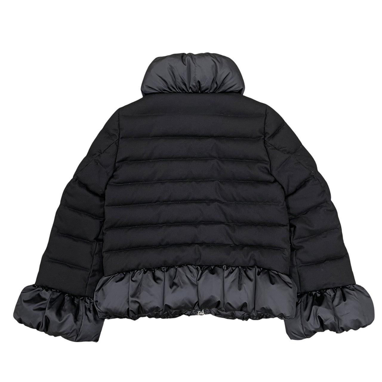 【MONCLER】モンクレール 2209S4631205 ダウンジャケットレディース sacaiコラボ サカイ バルーン フレア 黒 ブラック #0