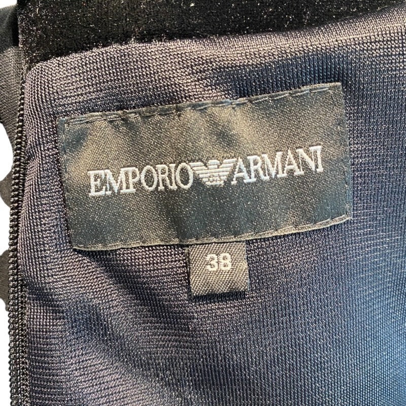 【Emporio Armani】エンポリオ・アルマーニ 6X2A5A/2J3TZ ワンピース ポリエステルレディース 黒 ドレス