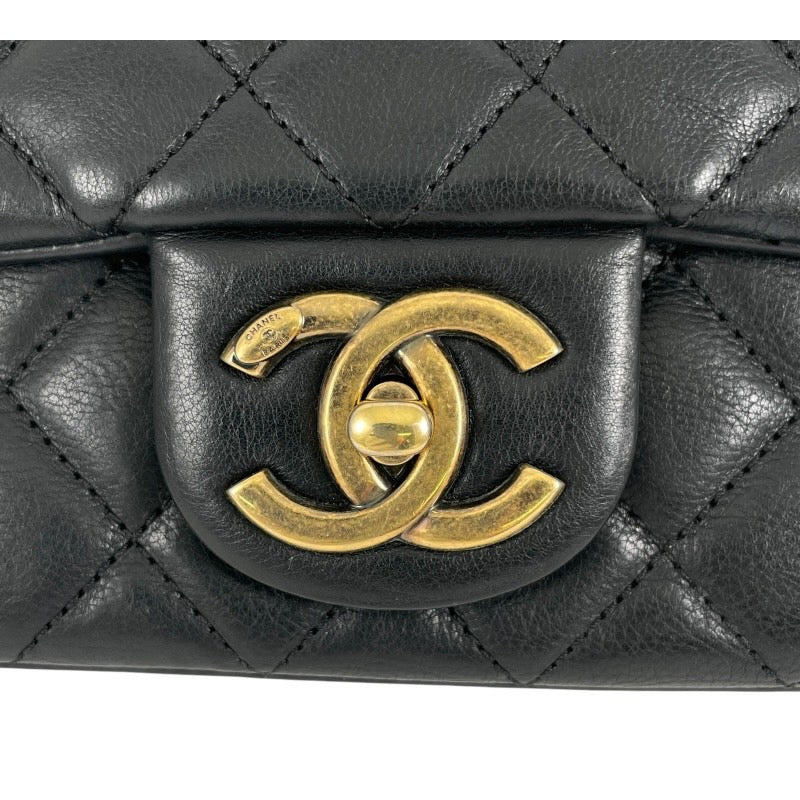 【CHANEL】シャネル マトラッセ A67488 ショルダーバッグ ラムスキンレディース チェーンショルダー 黒 ブラック 2WAY