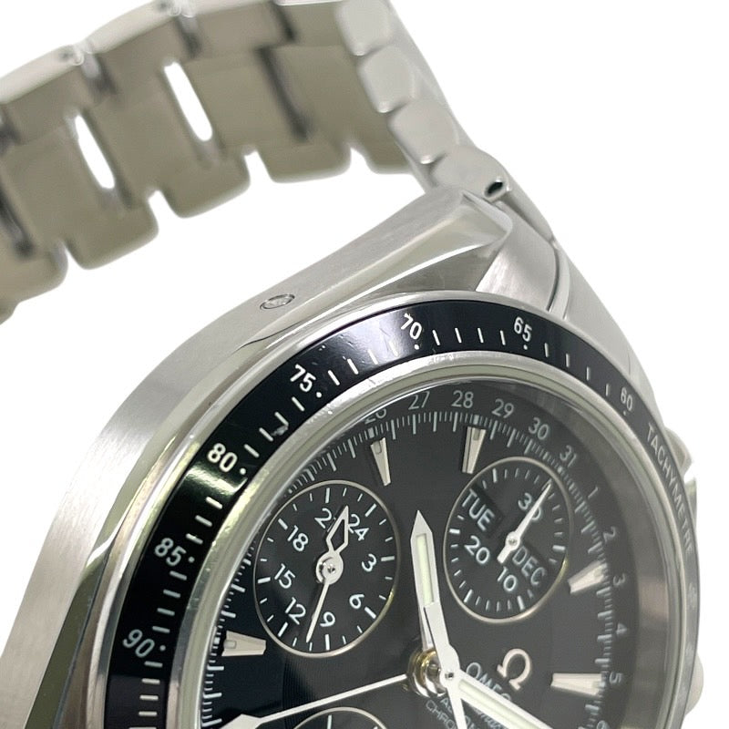 【OMEGA】オメガ スピードマスター トリプルカレンダー 3220.50 腕時計 ステンレススチールメンズ 新品仕上げ済 SS/SS 黒文字盤 自動巻き