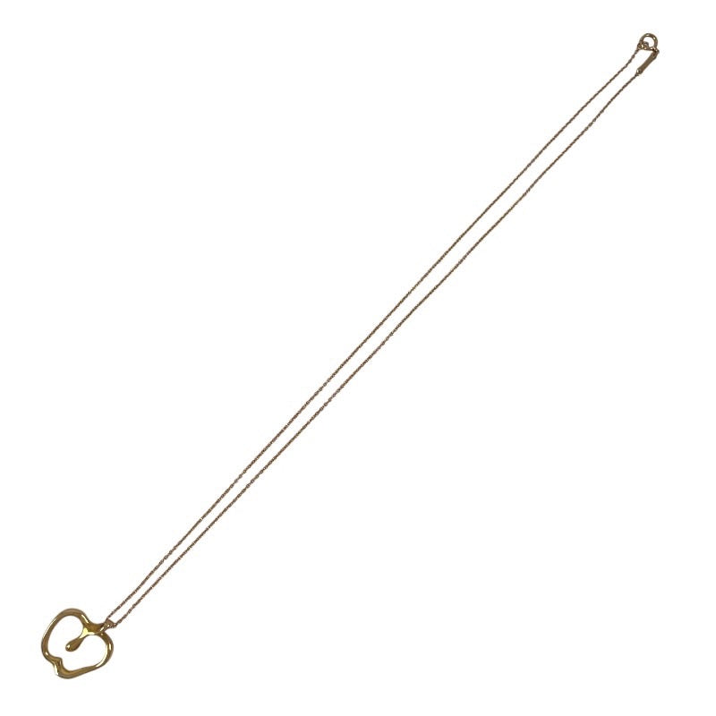 【TIFFANY&Co.】ティファニー アップル リンゴ ネックレス K18イエローゴールド レディース 750