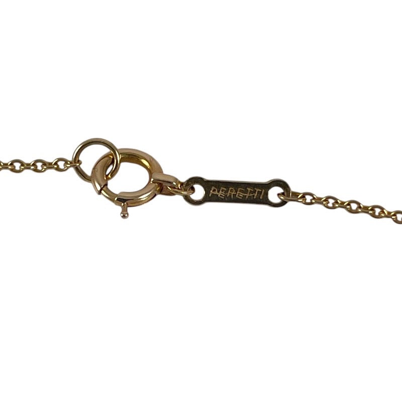 【TIFFANY&Co.】ティファニー アップル リンゴ ネックレス K18イエローゴールド レディース 750