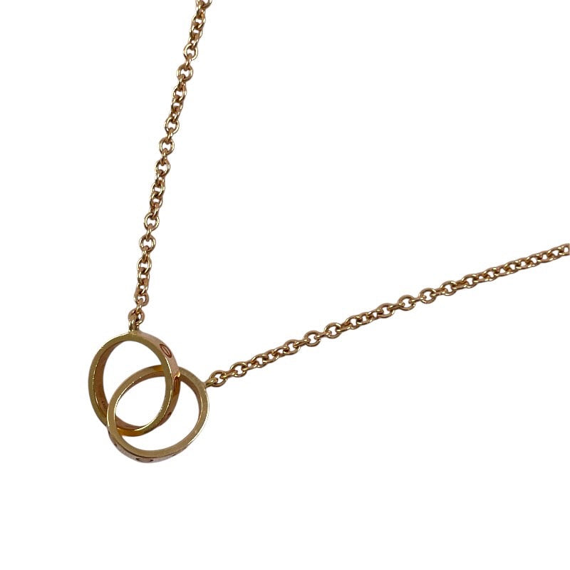 カルティエ Cartier ベビーラブネックレス K18ピンクゴールド