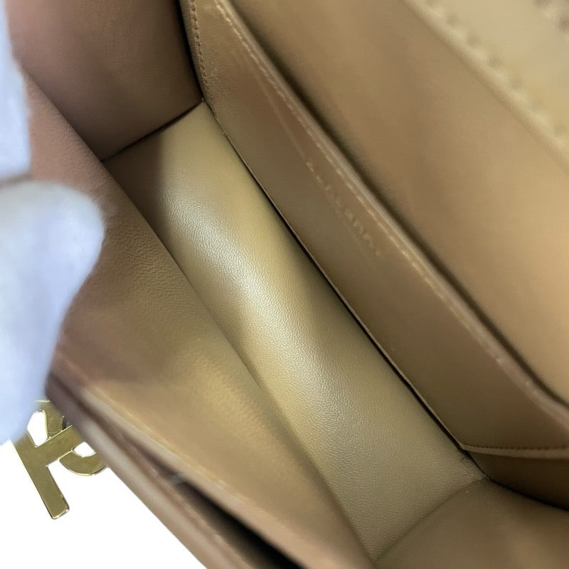 【BURBERRY】バーバリー モノグラム ショルダーバッグ レザー レディース クロスボディ TB S ポシェット ミニショルダー