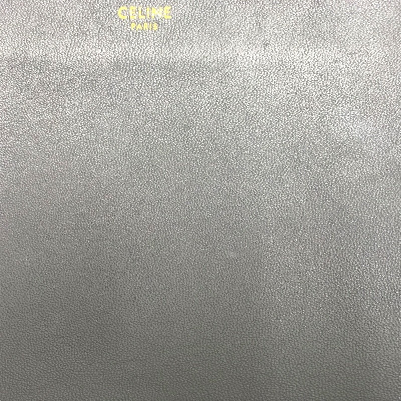 【CELINE】セリーヌ トリオ スモール ショルダーバッグ レザー レディース ポシェット グレー クロスボディ