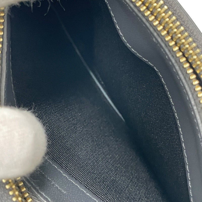 【CELINE】セリーヌ トリオ スモール ショルダーバッグ レザー レディース ポシェット グレー クロスボディ