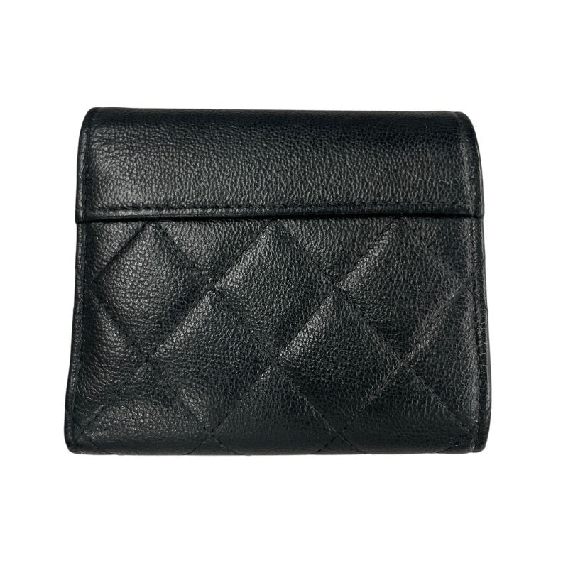 CHANEL】シャネル CC BOX AP1173 三つ折り財布 レザー