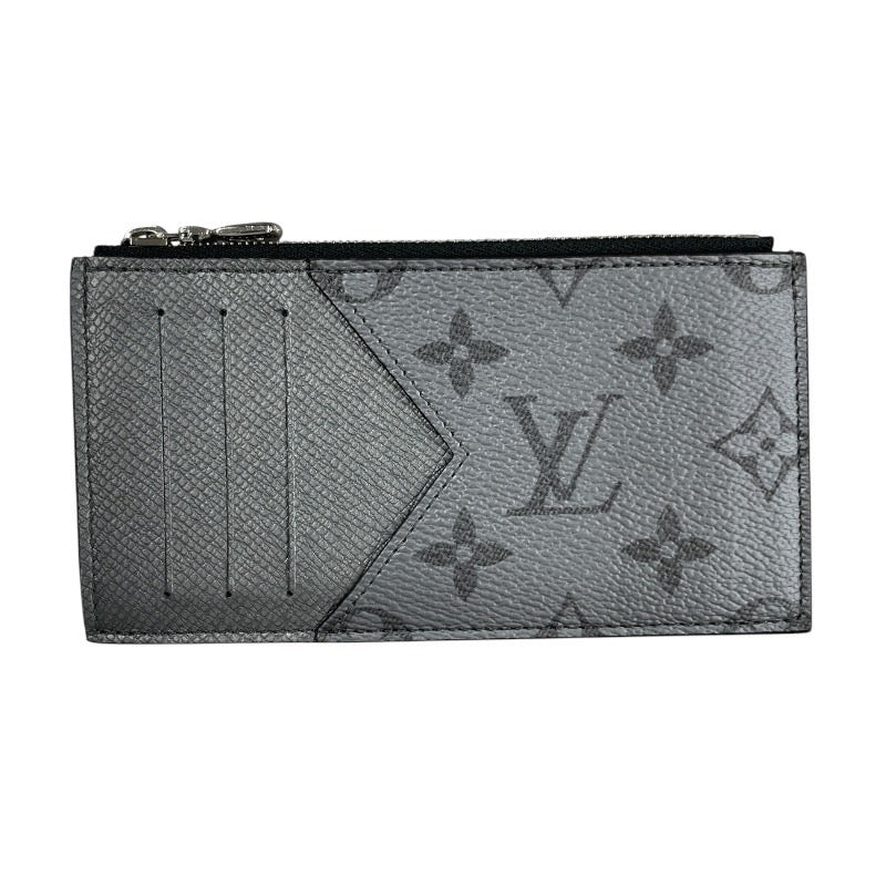 【LOUIS VUITTON】ルイ・ヴィトン コイン カードホルダー M30839 コインケース レザーメンズ モノグラム タイガラマ RFID シルバー グレー