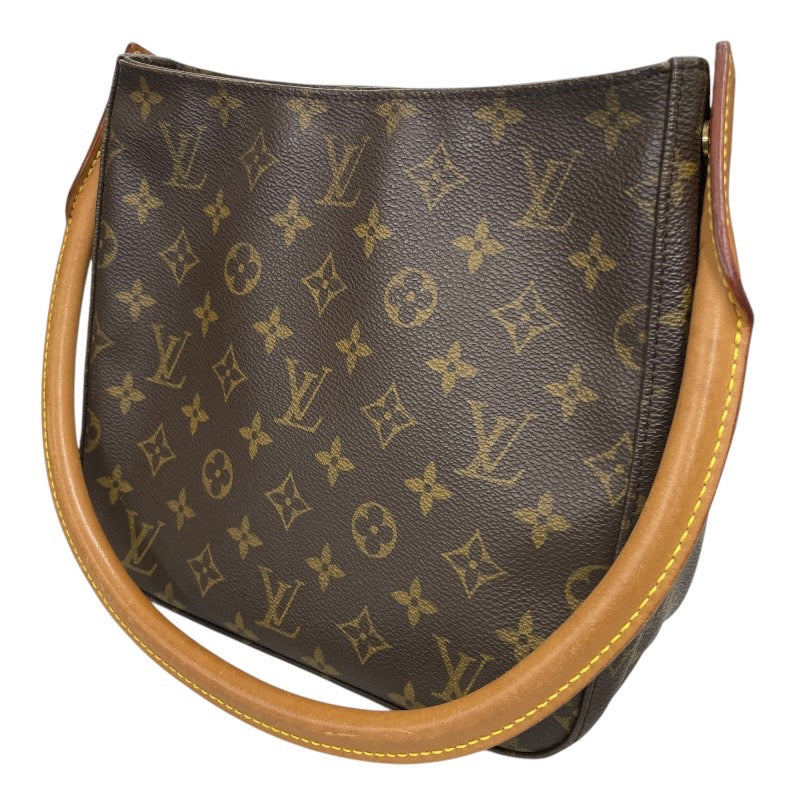 【LOUIS VUITTON】ルイ・ヴィトン ルーピングMM M51146 ショルダーバッグレディース モノグラム 肩掛け ワンショルダー セミショルダー ハンド