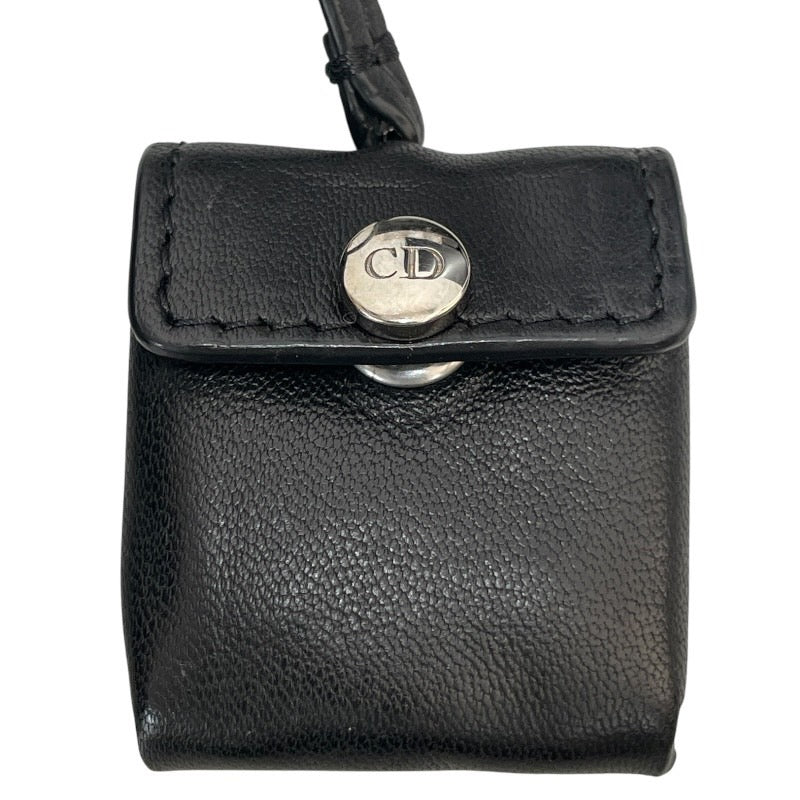 【Christian Dior】クリスチャンディオール レディディオール カナージュ ミスディオール ショルダーバッグ レザー レディース チェーンショルダー ニューロック 黒 ブラック